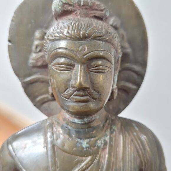 Standing bodhisattva Maitreya the future Buddha, India 19th/20th century - Picture 12 of 15